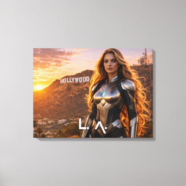 LOS ANGELES - LA CANVASTRYCK (Framsida)