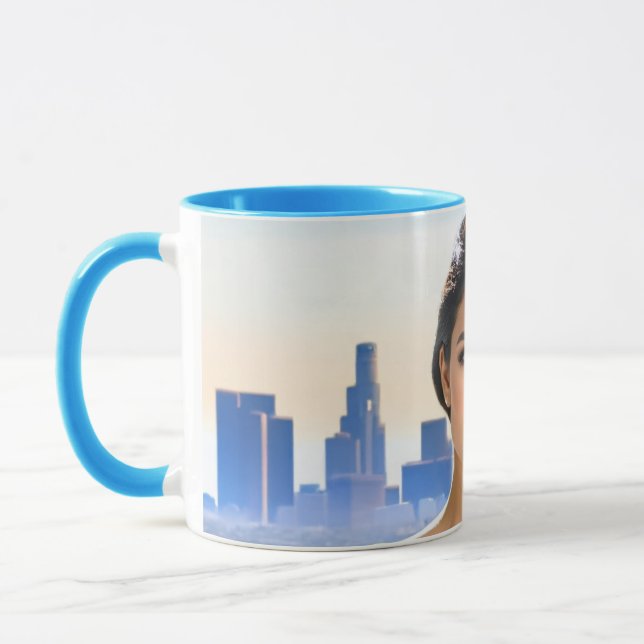 LOS ANGELES - LA - LOVE FROM USA MUGG (Vänster)