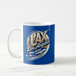 Los Angeles LAX Airport Code Mug Kaffemugg
