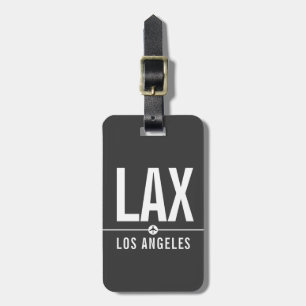 Los Angeles LAX flygplatskod - luftfart Bagagebricka