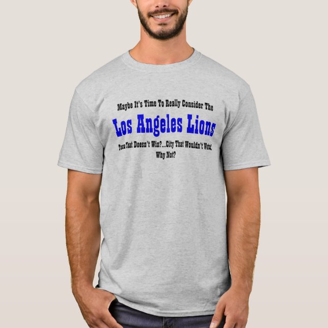Los Angeles lejonskjorta Tröja (Framsida)