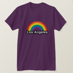 LOS ANGELES LGBT PRIDEREGNBÅGE - .PNG TEE SHIRT