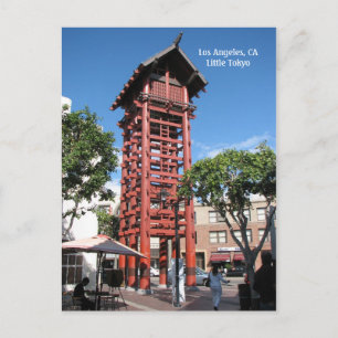 Los Angeles, lilla Tokyo-vykort! Vykort