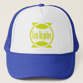 Los Angeles Logotyp Design #1- Lemon Gult Hat Keps