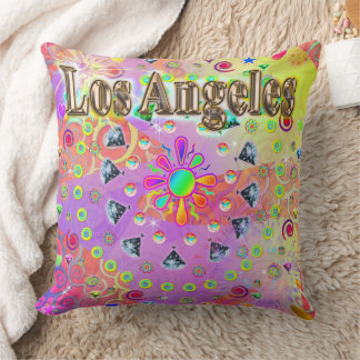Los Angeles Lucky Golden Pillow Kudde
