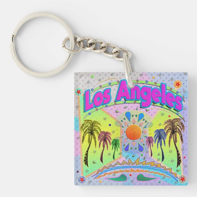 Los Angeles Lugn Desire Keychain (Framsidan)