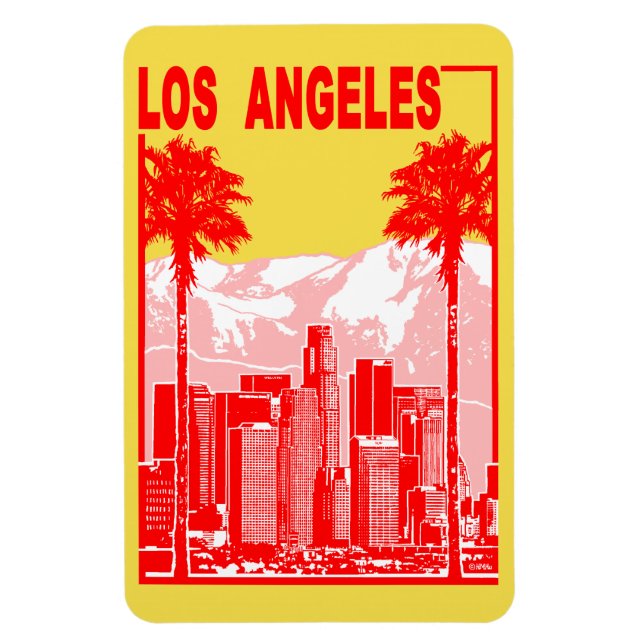 Los Angeles Magnet (Vertikal)