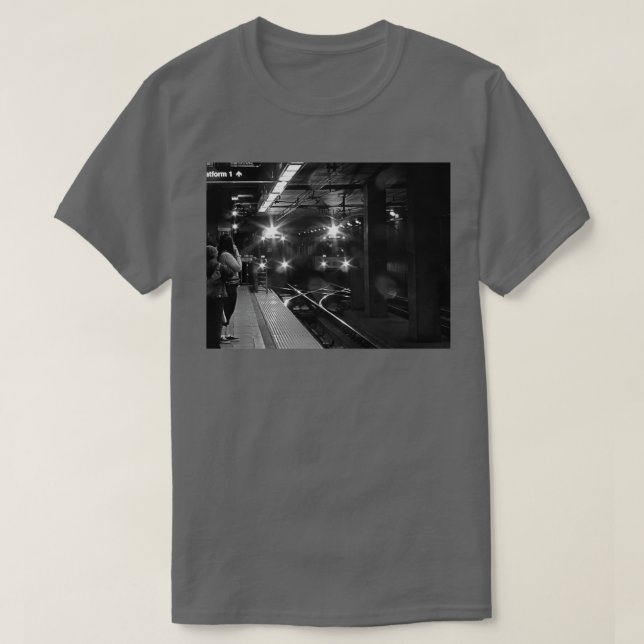 Los Angeles Metro Rail T Shirt (Design framsida)