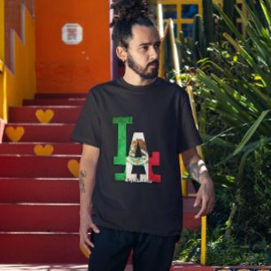 Los Angeles mexikansk flagga T Shirt