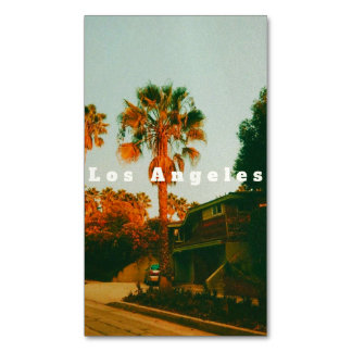 Los Angeles, Miracle Mile, West Hollywood Magnetiska Visitkort