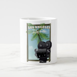 Los Angeles Movie Camera-reseaffisch Jumbo Mugg