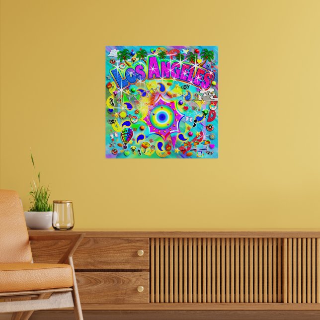 Los Angeles Mystic Dance  Poster (Vardagsrum 2)
