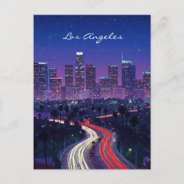 Los Angeles Natt vykort