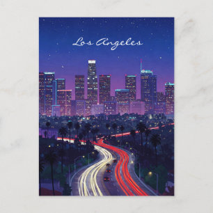 Los Angeles Natt vykort