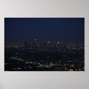 Los Angeles natthorisont Poster