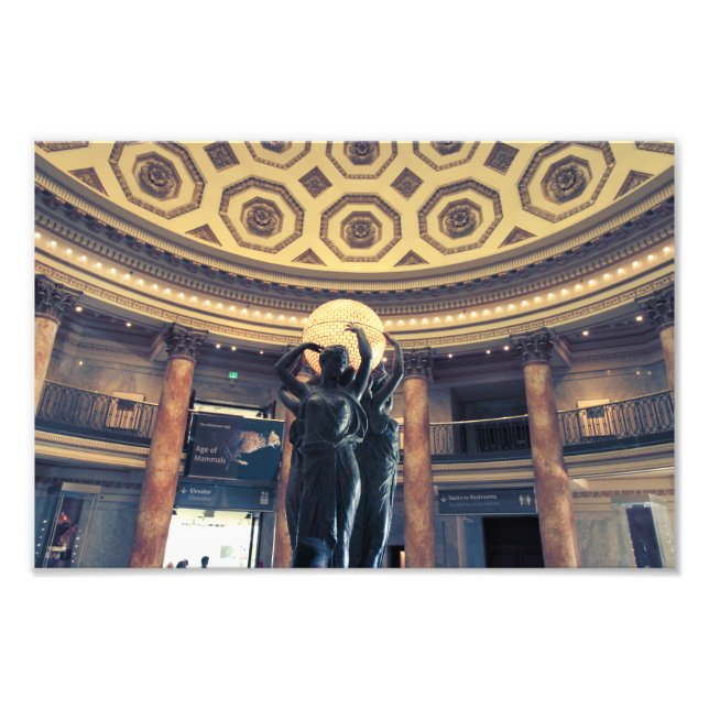 Los Angeles naturhistoriska museum Fototryck (Framsidan)