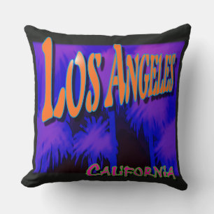 ’Los Angeles Night Handflatan’ Pillow Kudde