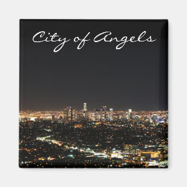 Los Angeles Night Magnet