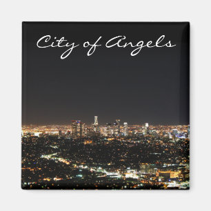 Los Angeles Night Magnet