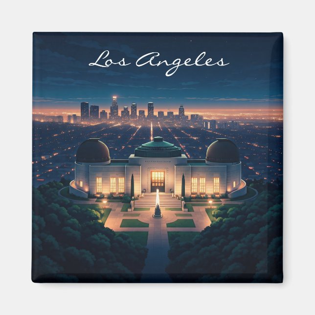Los Angeles Night Magnet (Framsidan)
