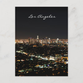 Los Angeles Night-vykort Vykort