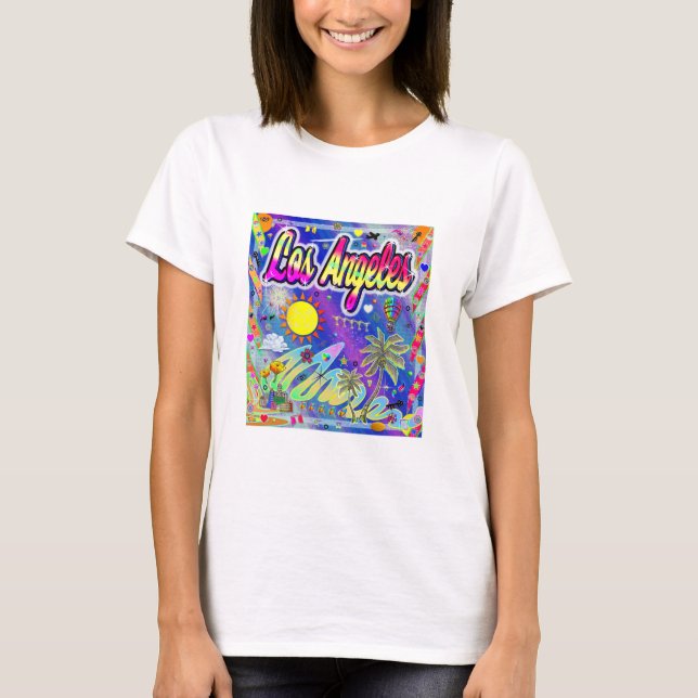 Los Angeles Nu Era T-Shirt (Framsida)
