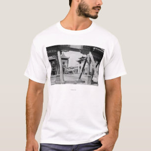 Los Angeles ny Chinatown gataplats för CA T-shirt