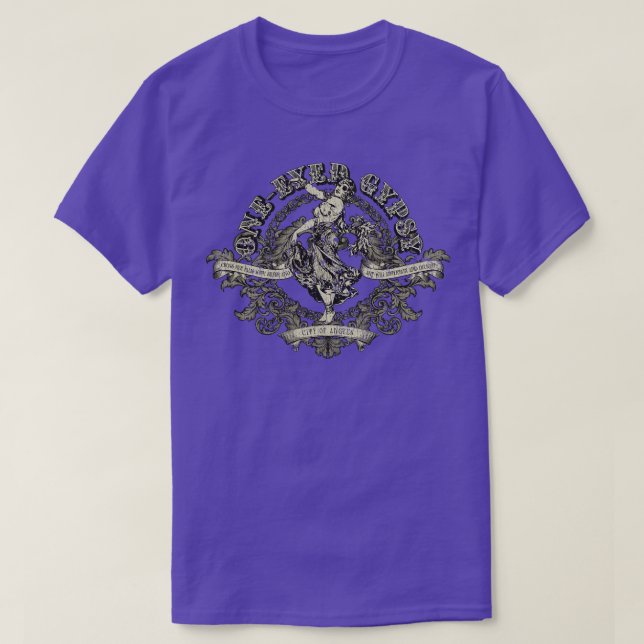 Los Angeles OneEyed Gypsy 2011 T Shirt (Design framsida)
