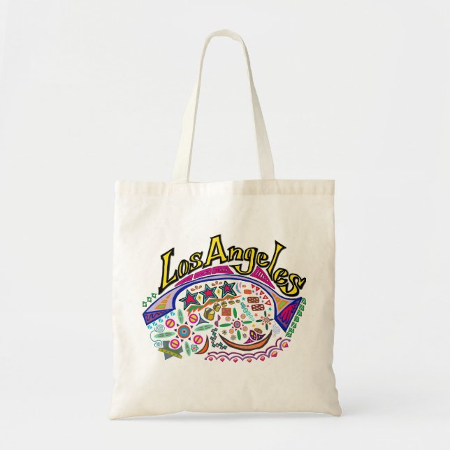 Los Angeles Playful Bag Tygkasse (Framsidan)