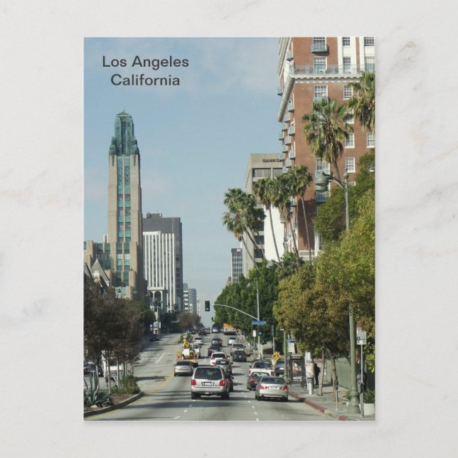 Los Angeles Postcard. Vykort (Framsida)