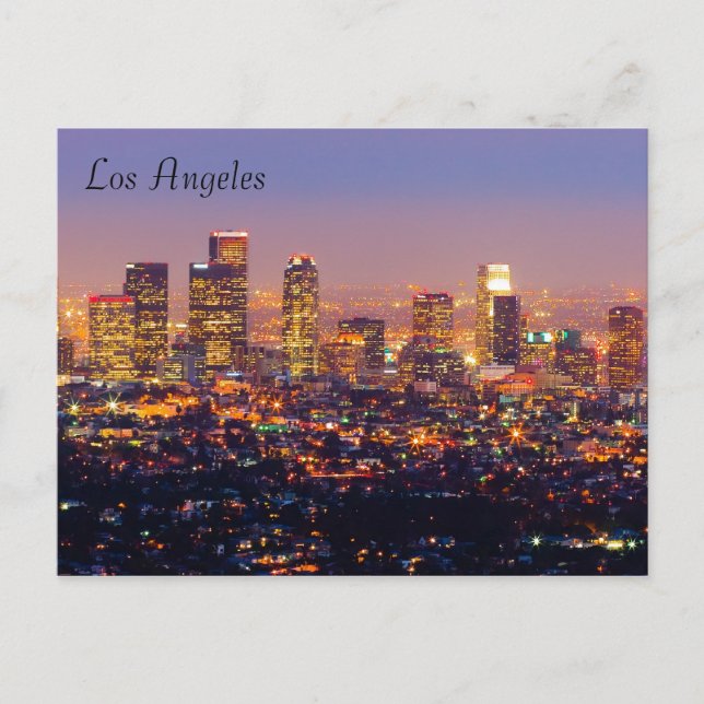 Los Angeles Postcard Vykort (Framsida)