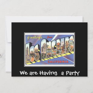 Los Angeles privat fest inbjudan