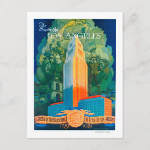 Los Angeles Promotional Poster Vykort