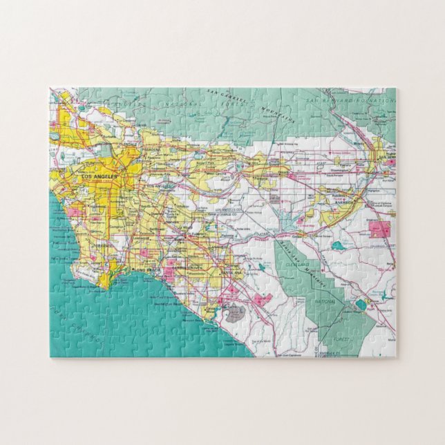 Los Angeles Pussel (Horisontell)