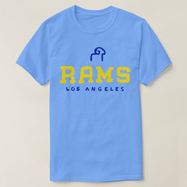 Los Angeles Raaaams T Shirt (Design framsida)