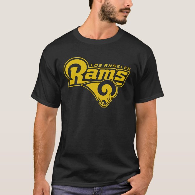 los angeles rams-fotboll t shirt (Framsida)