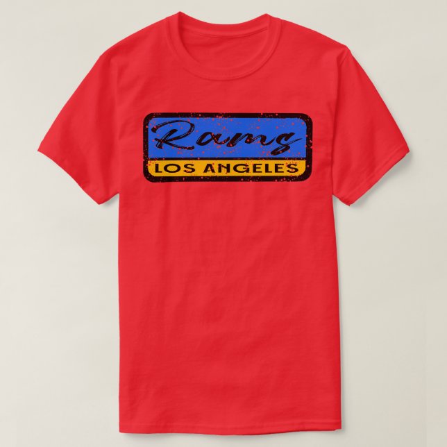 Los angeles rams TShirt 3 T Shirt (Design framsida)
