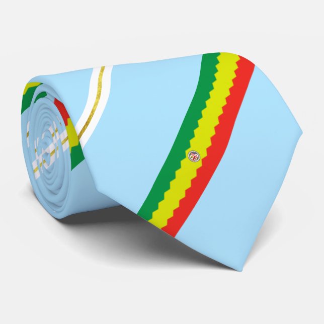 Los Angeles rand flagga Neck Tie Slips (Rullad)