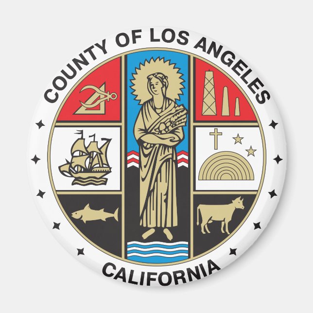 Los Angeles-sälslandet Magnet (Framsidan)