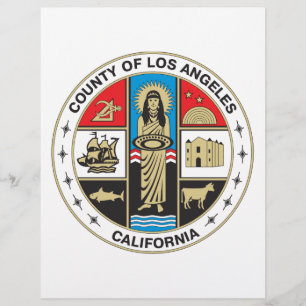 Los Angeles-sälslandet Reklamblad
