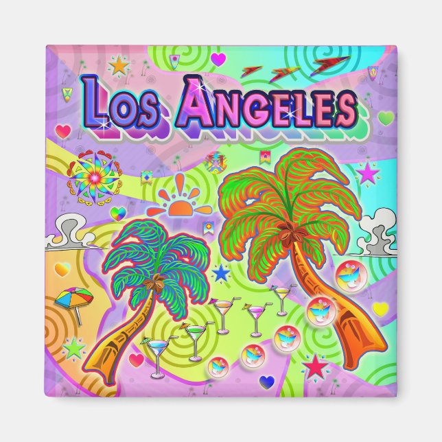 Los Angeles Semester Magnet (Framsidan)