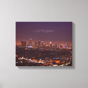Los Angeles Skyline Canvastryck