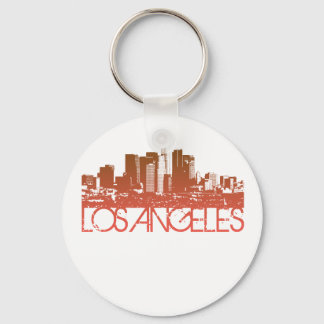 Los Angeles Skyline Design Nyckelring