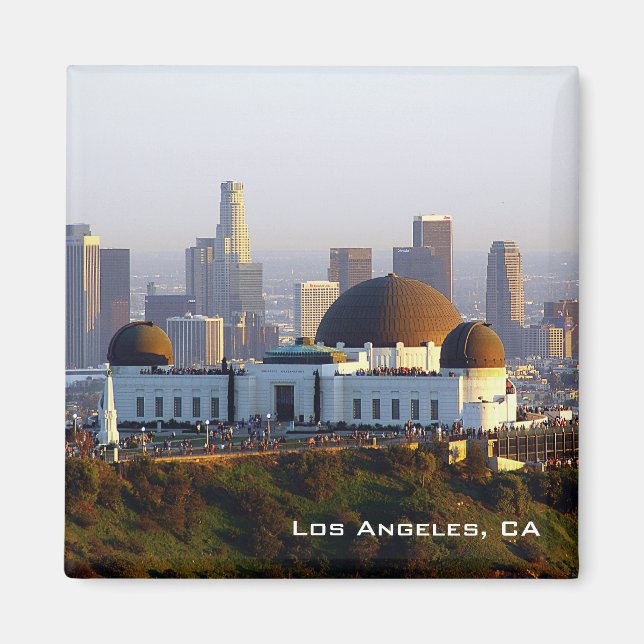 Los Angeles Skyline Magnet (Framsidan)