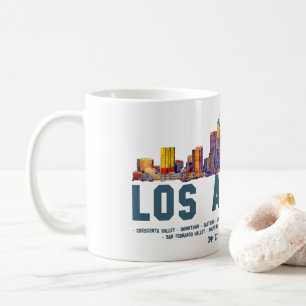 Los Angeles Skyline. Område Namn och koordinater Kaffemugg