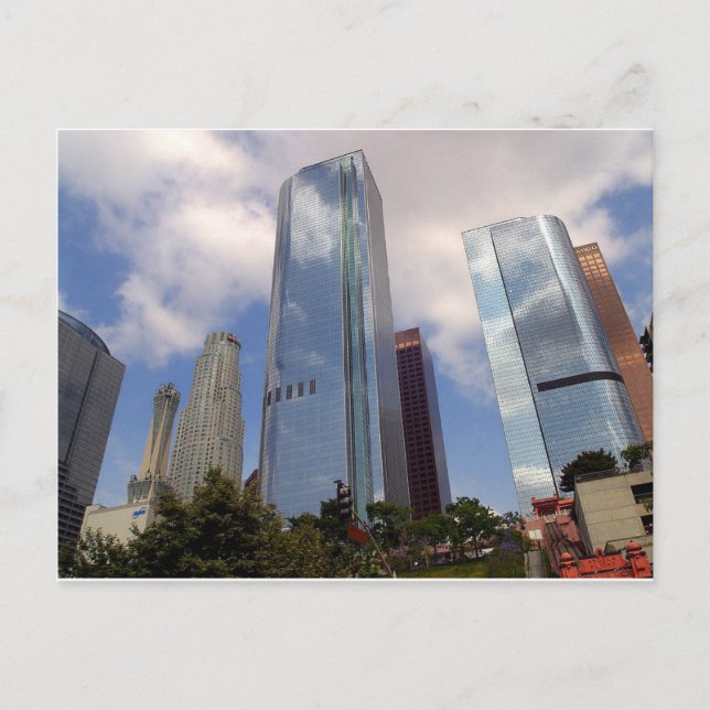 Los Angeles Skyline Vykort (Framsida)