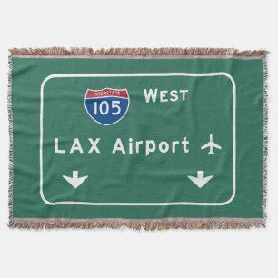 Los Angeles SLAPP flygplats I-105 W Interstate Ca Filt