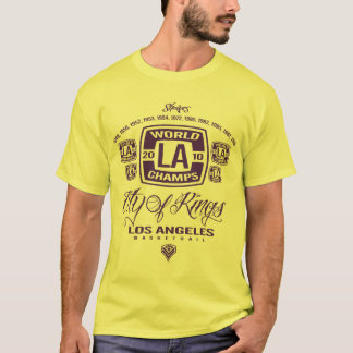 Los Angeles stad av ringT-tröja Tee