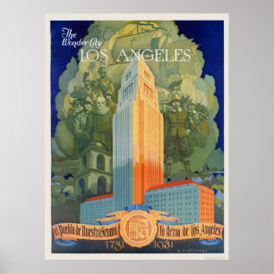 Los Angeles, staden Poster