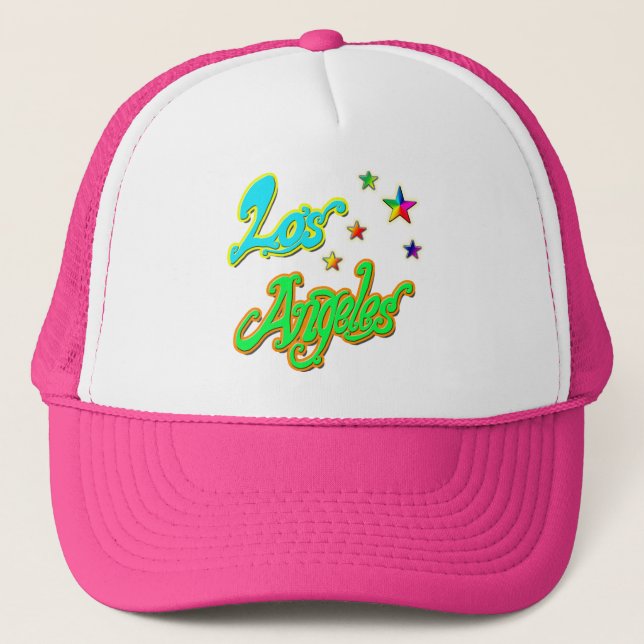 "Los Angeles Star 2" Hat Truckerkeps (Framsida)